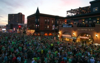 Irish Festival crowd in St Paul.