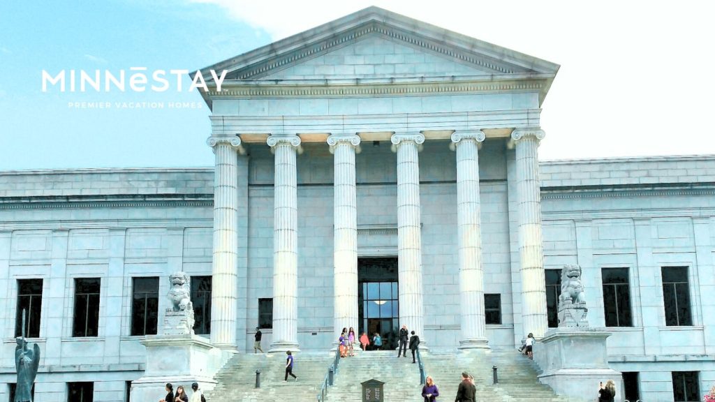 The exterior of the Minneapolis Institute of Art in Minnesota