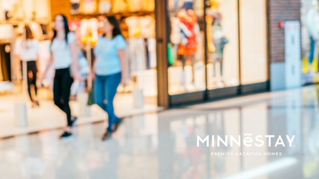 Shoppers in the Mall of America